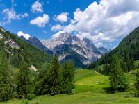 Deutschland - Bindalm - Almwiesen oberhalb der Bindalm mit gewaltigem Panorama